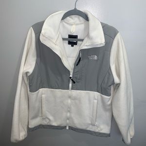 White north face jacket